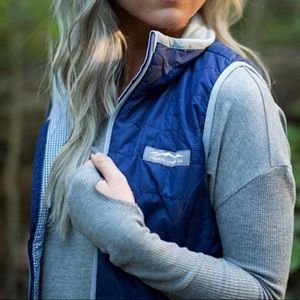 Lauren James Ellison Vest - Navy